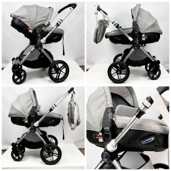 Коляска-автолюлька+прогулочный блок Luxmom 701 / цвета
