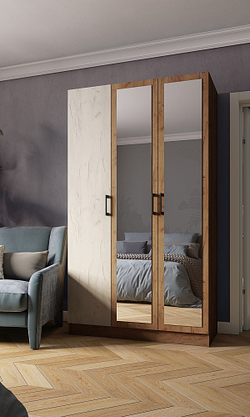 Шкаф Вегас 120, дуб крафт табачный