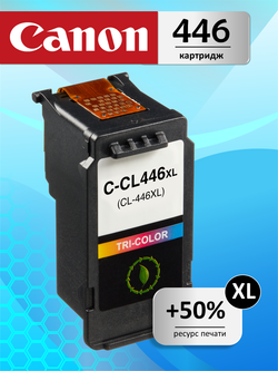 Картридж Sunwel для Canon CL-446XL, цветной, увеличенный ресурс