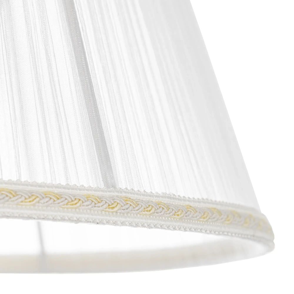 Citilux Ровена CL427810 Настольная лампа с абажуром Белая