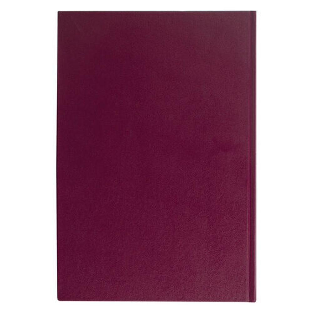 Книга учета 96 л., клетка, твердая, бумвинил, блок офсет, А4 (200х290 мм), BRAUBERG, бордовая, 130224