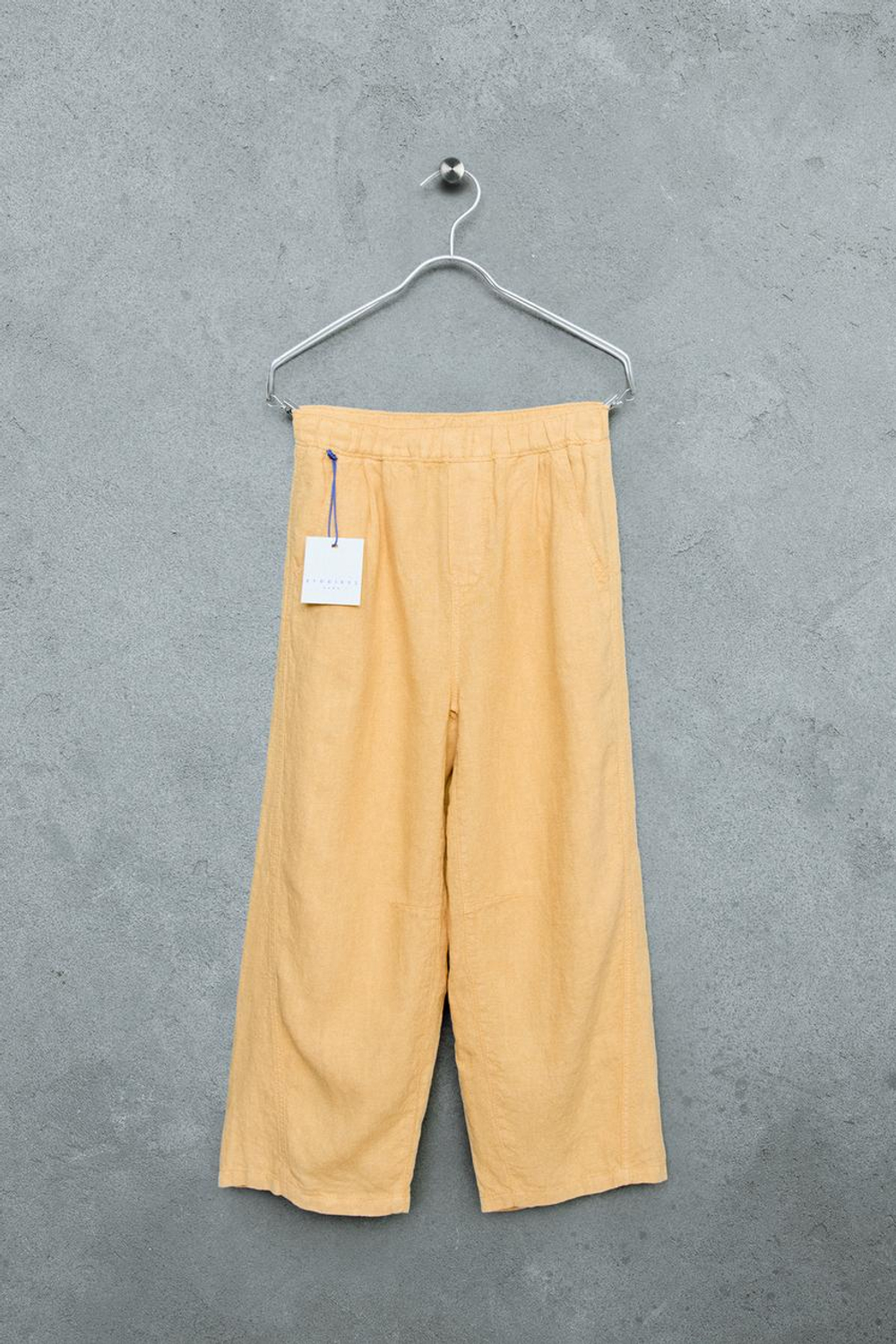 ZARA STORIESZ - БРЮКИ НА РЕЗИНКЕ, ЦВЕТ СЛИВОЧНОГО МАСЛА