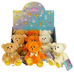 Мишки с золотыми лапками 14см, без чипа, 3 цвета, M098860-14D (Добрые игрушки)