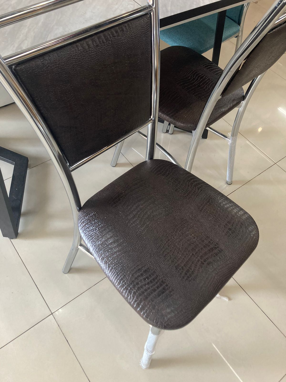 Стул Мажор шоколад крокодил