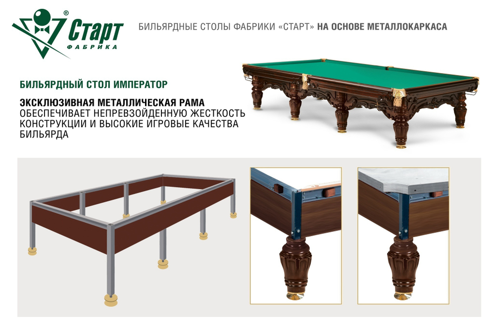 Бильярдный стол Император