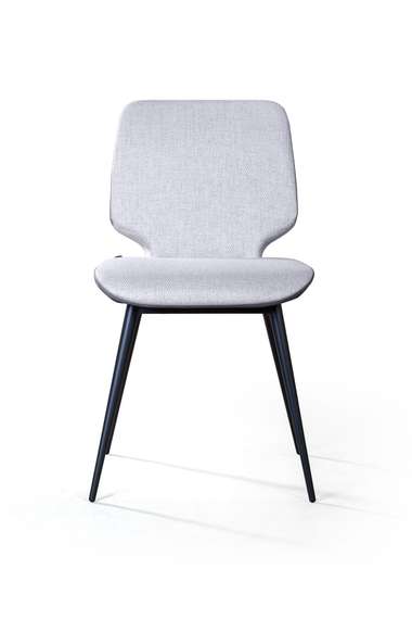 Стул Adam, рогожка комби серый