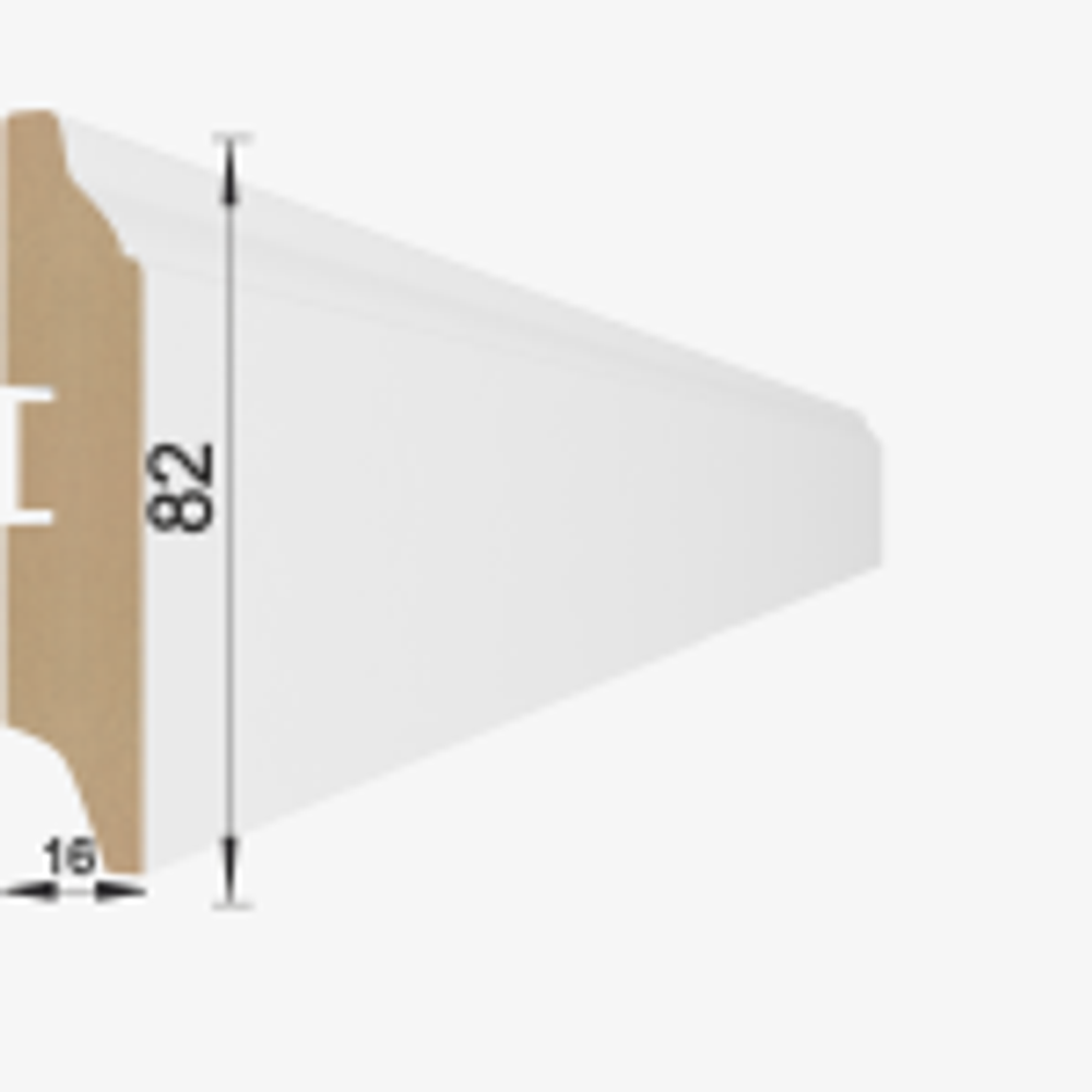 НАПОЛЬНЫЙ ПЛИНТУС МДФ STELLA 82 2000х82х16 мм - Магазин напольных покрытий в Екатеринбурге. MAXI ПОЛ