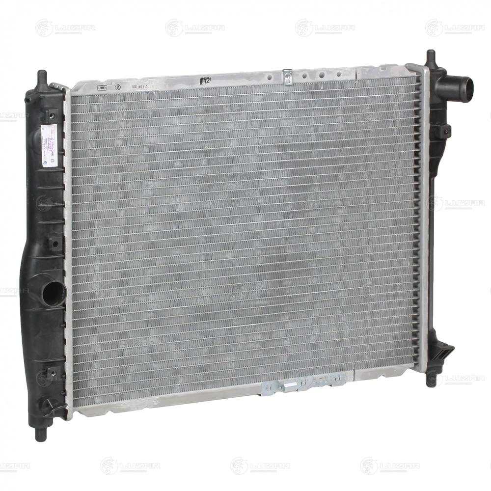 LRc 0563b -  Радиатор охлаждения для а/м Chevrolet Lanos (97-) 1.5i/1.6i MT (паяный)