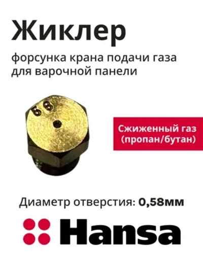 Форсунка 8046854 Hansa