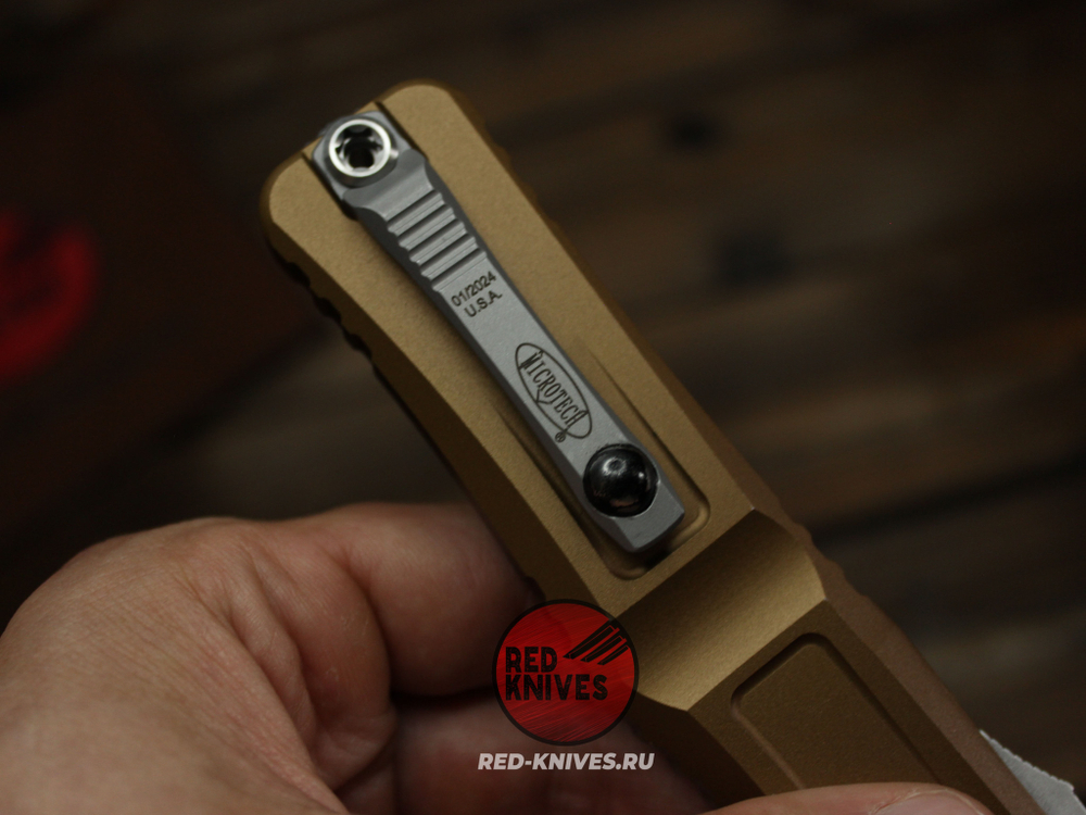 Нож Microtech Troodon 3 D/E - рукоять песончая МТ16