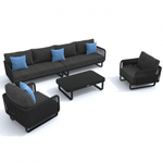 Лаунж зона угловая Ideal Patio БЕЛЛИСА модульная маренго