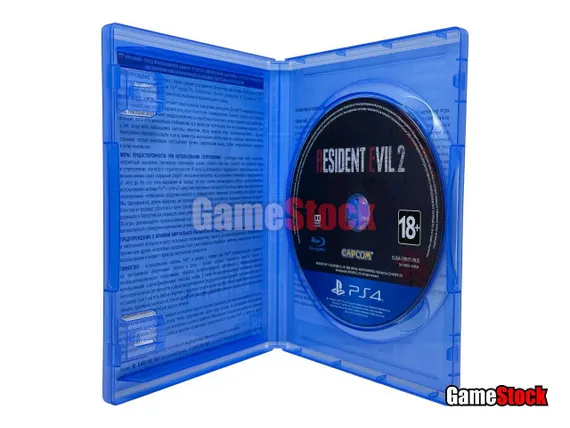 PS4 Resident Evil 2 Б/У CUSA-09171 (Русские субтитры)