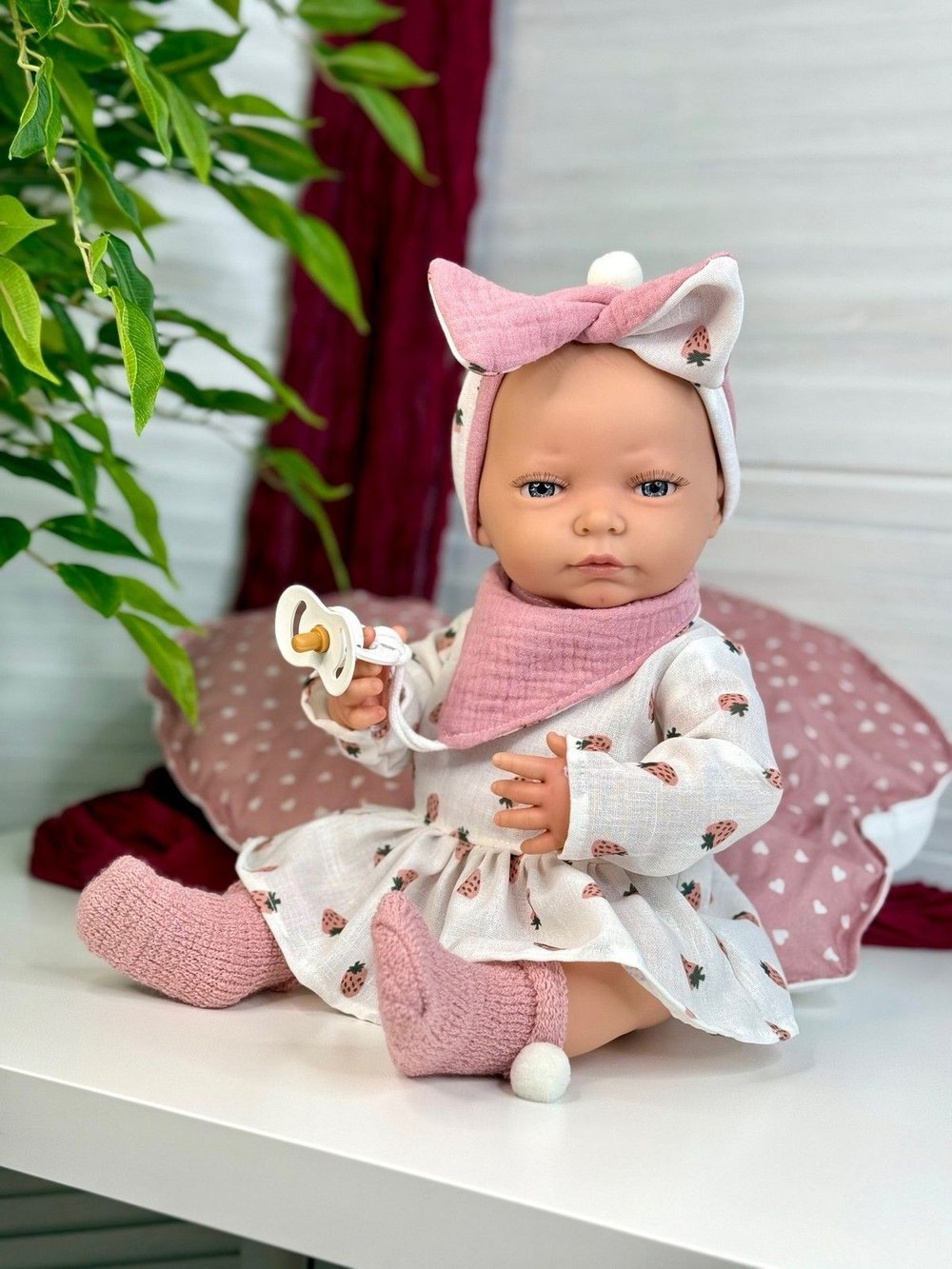 Кукла Реборн BERJUAN виниловая 45см Newborn (8125)