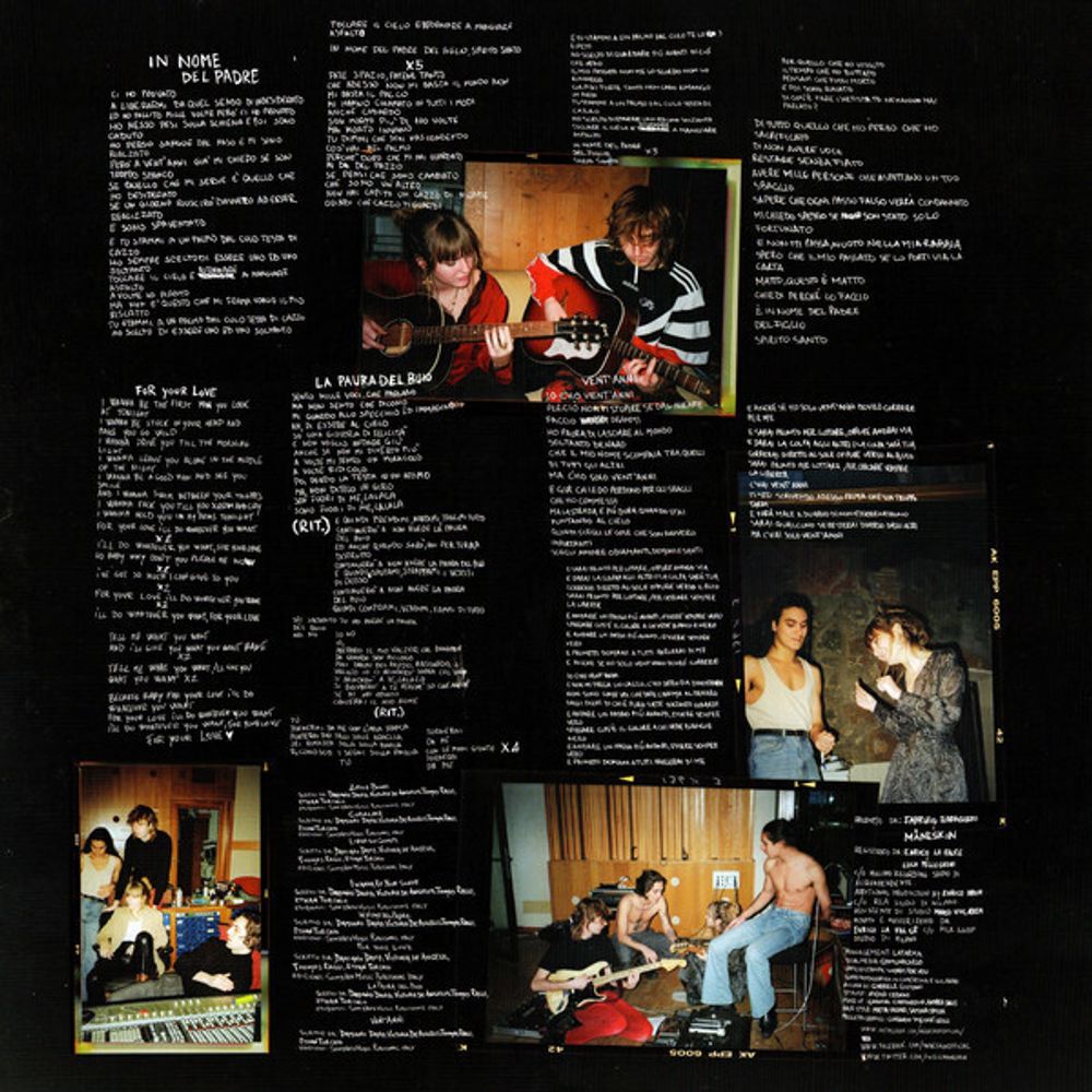 Maneskin. Teatro D'ira - Vol. I (LP) Orange Vinyl