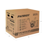Снегоуборщик бензиновый PATRIOT PS 603 LED 426109603
