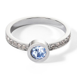 Кольцо Coeur de Lion Light Blue-Silver 17.2 мм 0228/40-0741 54 размер 17,2