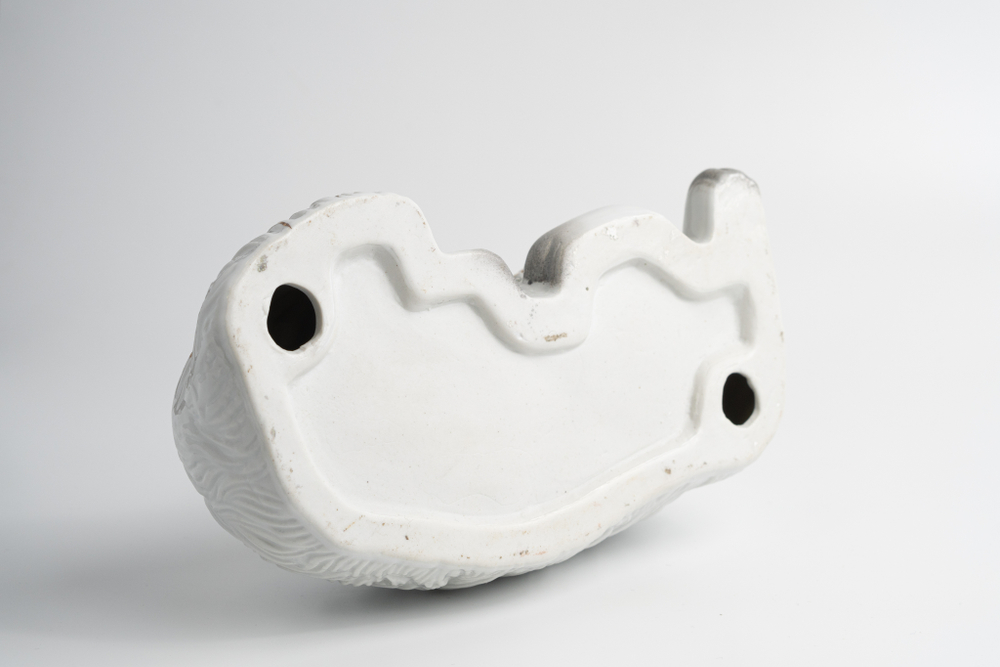 Пара винтажных керамических каминных собак (стаффордширских собак)