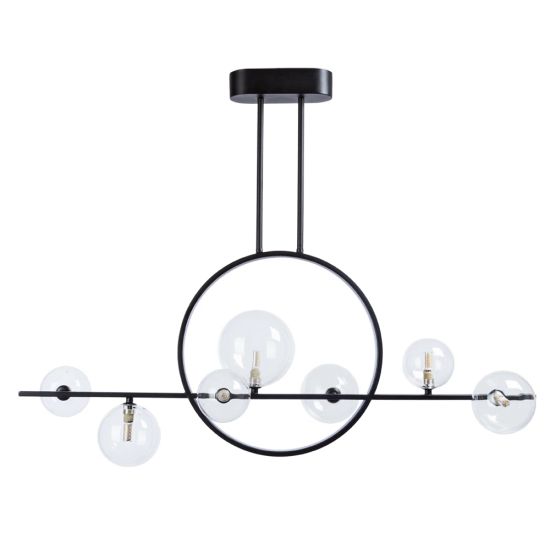 Люстра на штанге Arte Lamp SATURN A7791SP-59BK
