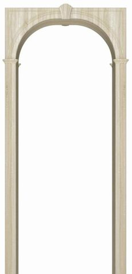 Арка Палермо 70 ЭКОШПОН &#40;Дуб молочный&#41; 1300*2200*400