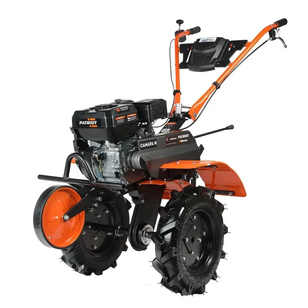 Мотоблок бензиновый Patriot Самара М (высокое крыло), 440107579