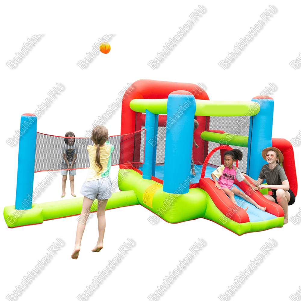 Домашний батут "Активный ребенок" 4,6*2,9*2,1 м