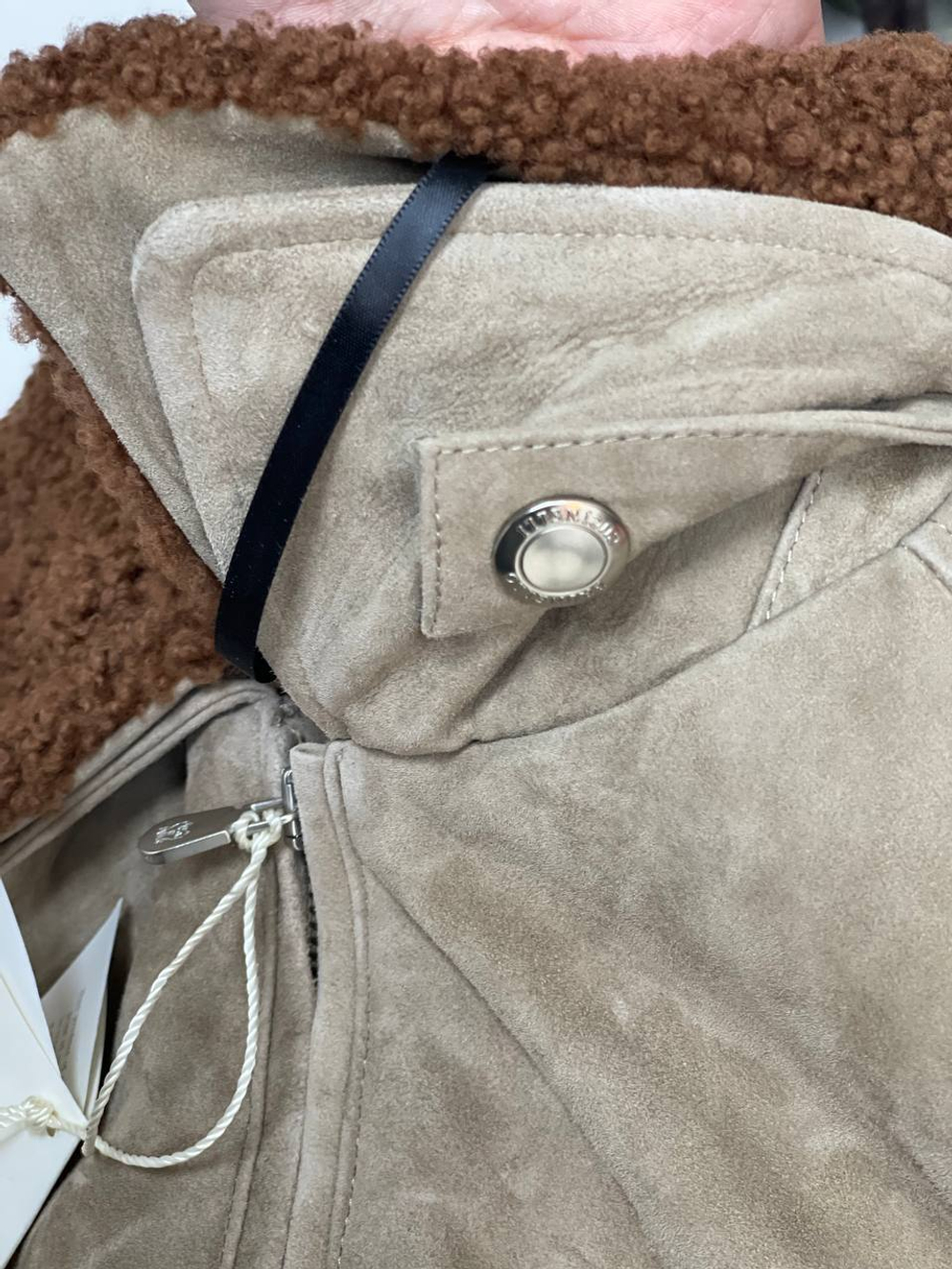 Замшевая куртка Brunello Cucinelli