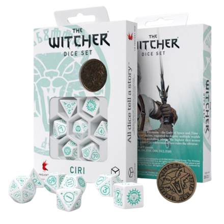 Набор игральных костей Ведьмак: Ciri – The Law of Surprise