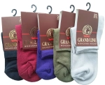 Носки женские тёплые GRAND LINE (ЖТ-65, внутренний махровый след), ассорти, р. 25