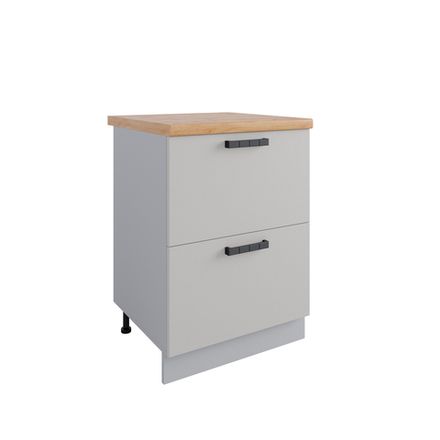 Кухня Модуль СК2 600 Ройс Бежевый Скин