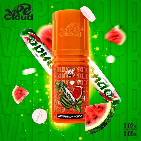 Vape Cloud Lux 0.05% - Watermelon Rondo (Арбузный Рондо) 30 мл.