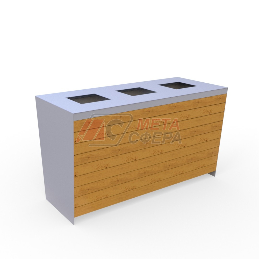 Урна Прага для раздельного сбора мусора