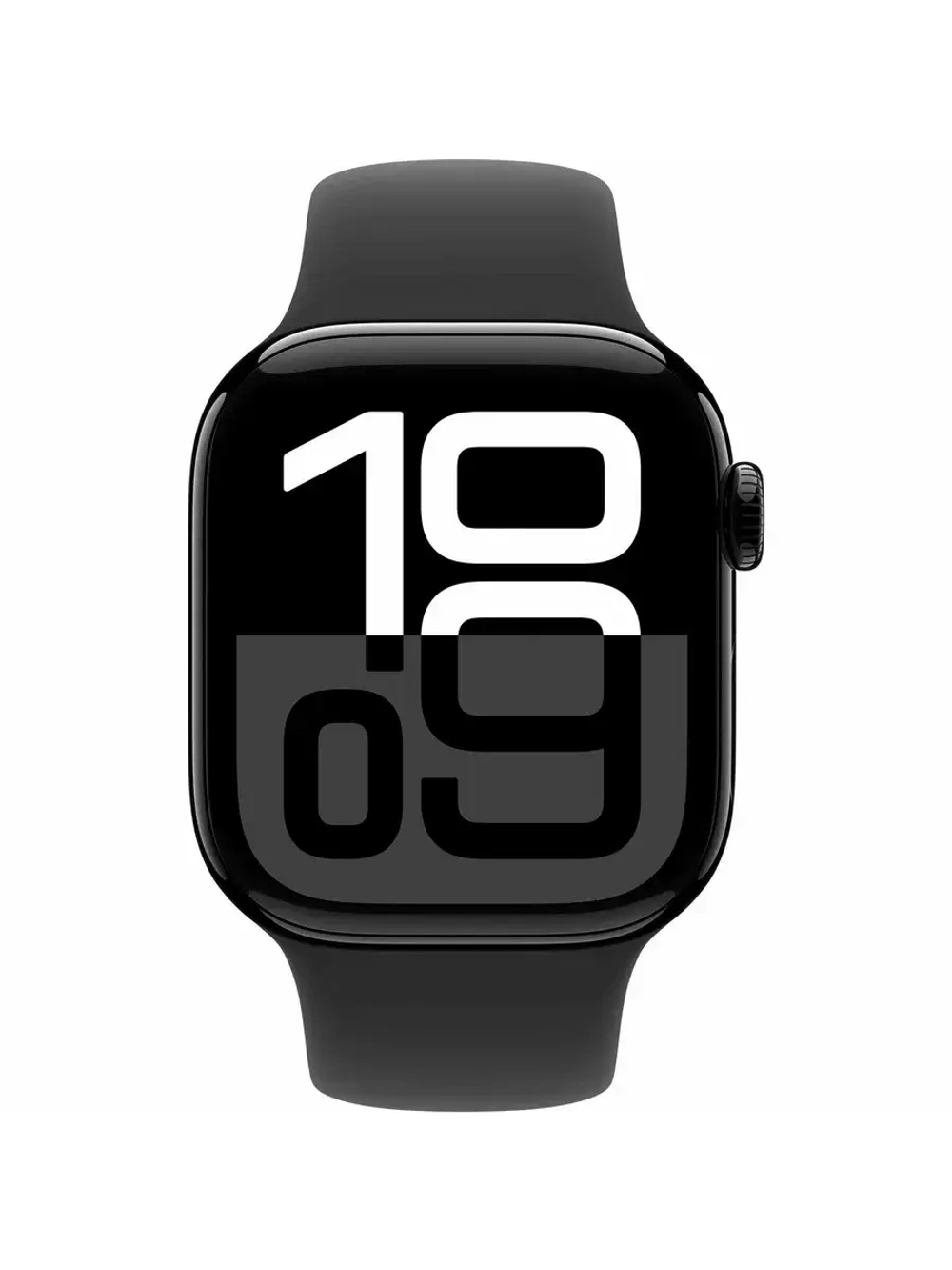 Apple Watch S10 42 mm Jet Black Aluminum Case Sport Band M/L
