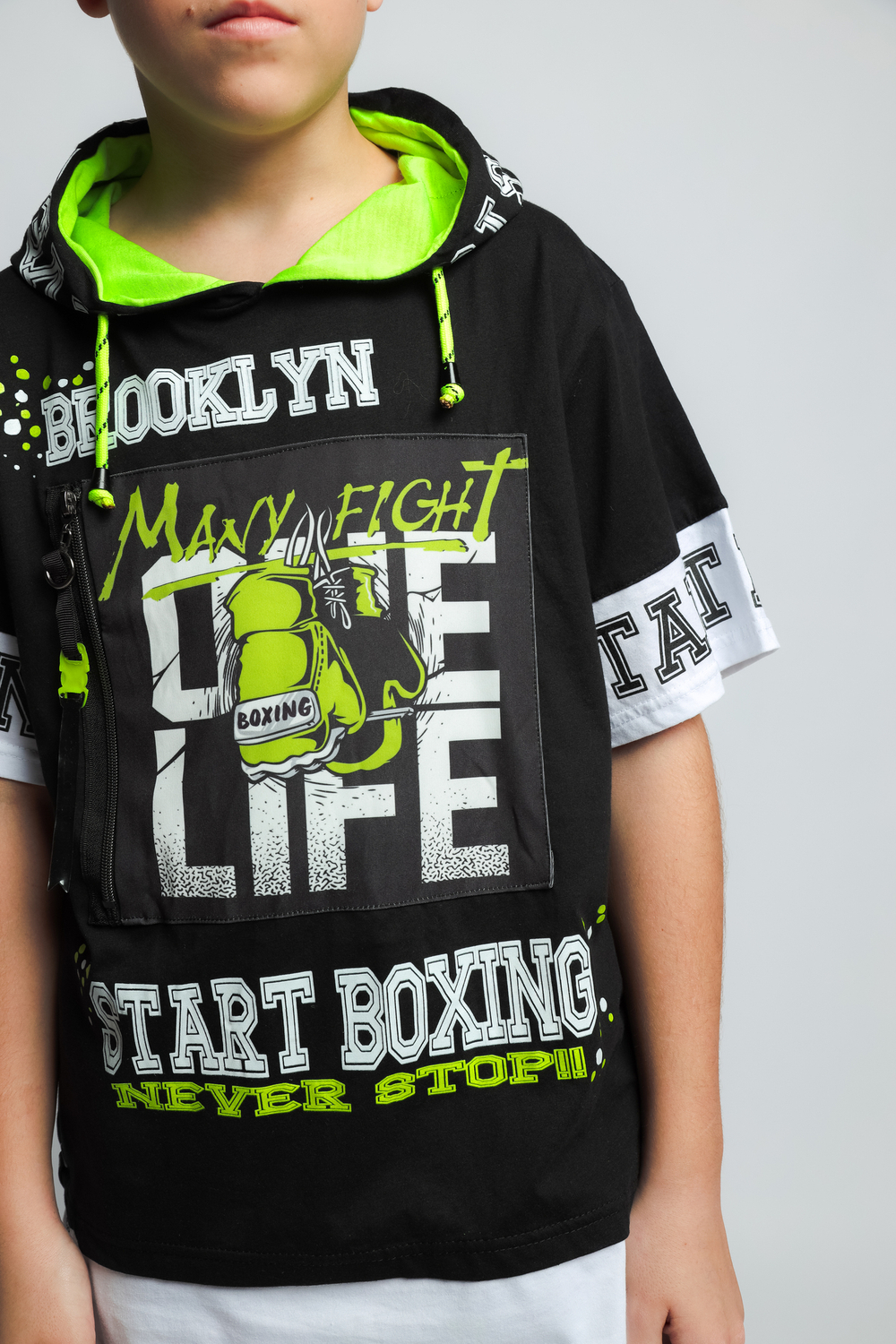 Футболка с капюш. Beneti 2391