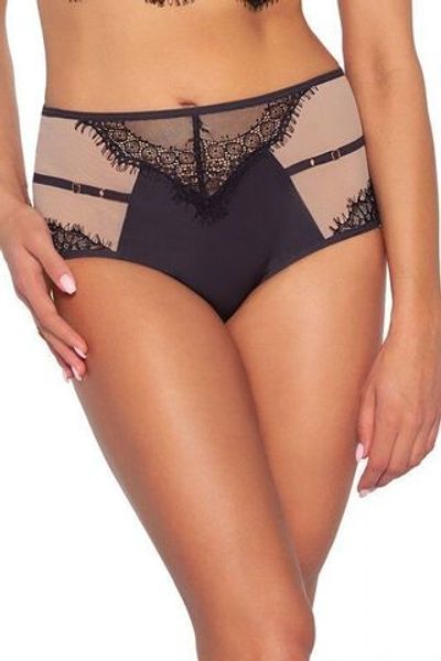 Трусы-слипы с высокой линией талии Cold Espresso (Размер: S) (Цвет: коричневый)