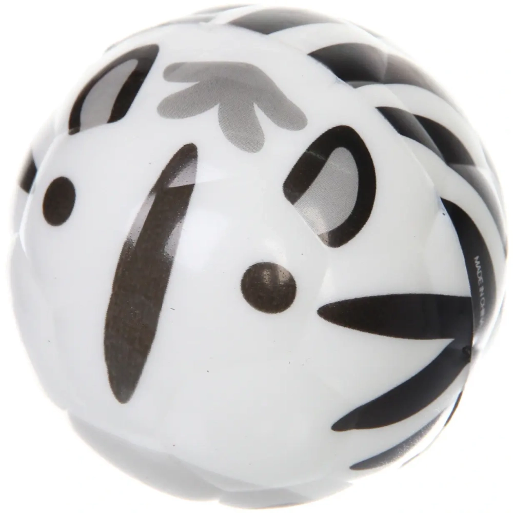 Мяч 6,3 см «Зоопарк» (антистресс) попрыгун, микс СТИКЕР НА ШОУ-БОКС