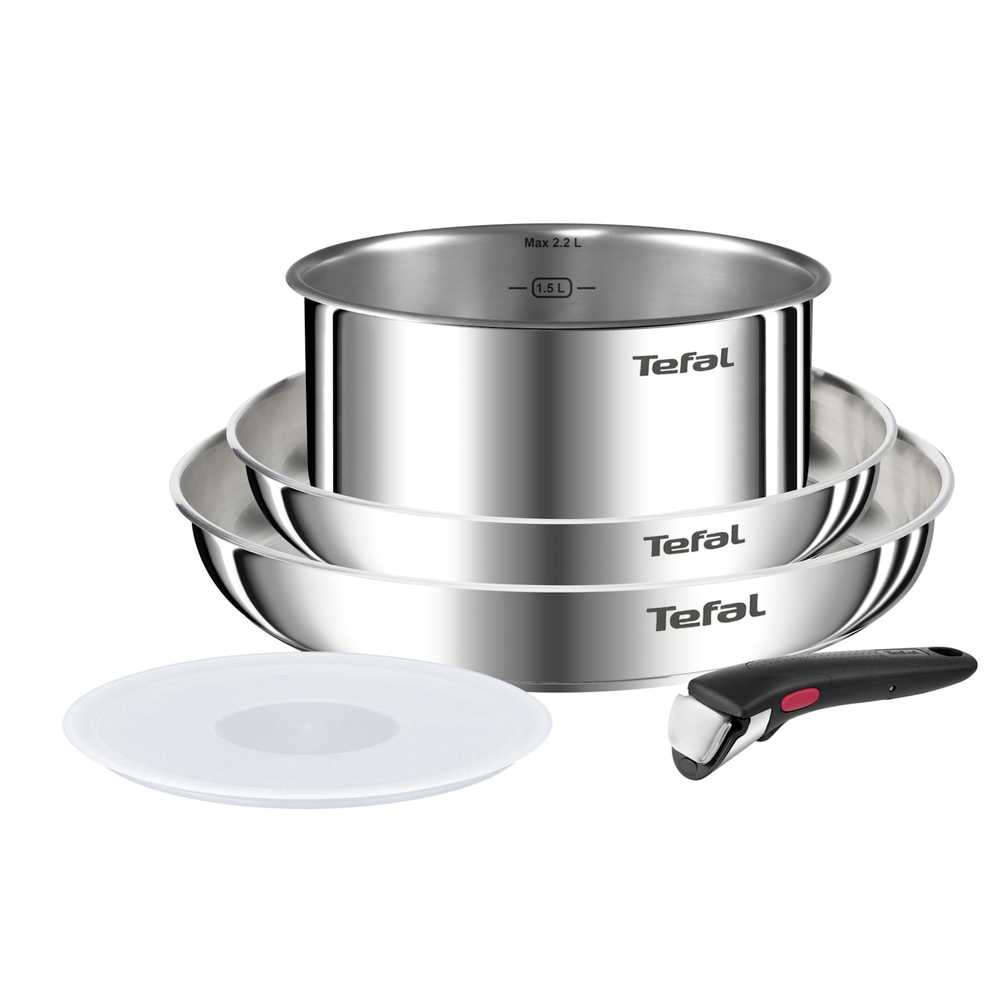 Набор посуды со съемной ручкой Tefal Ingenio L896S504, 5предметов