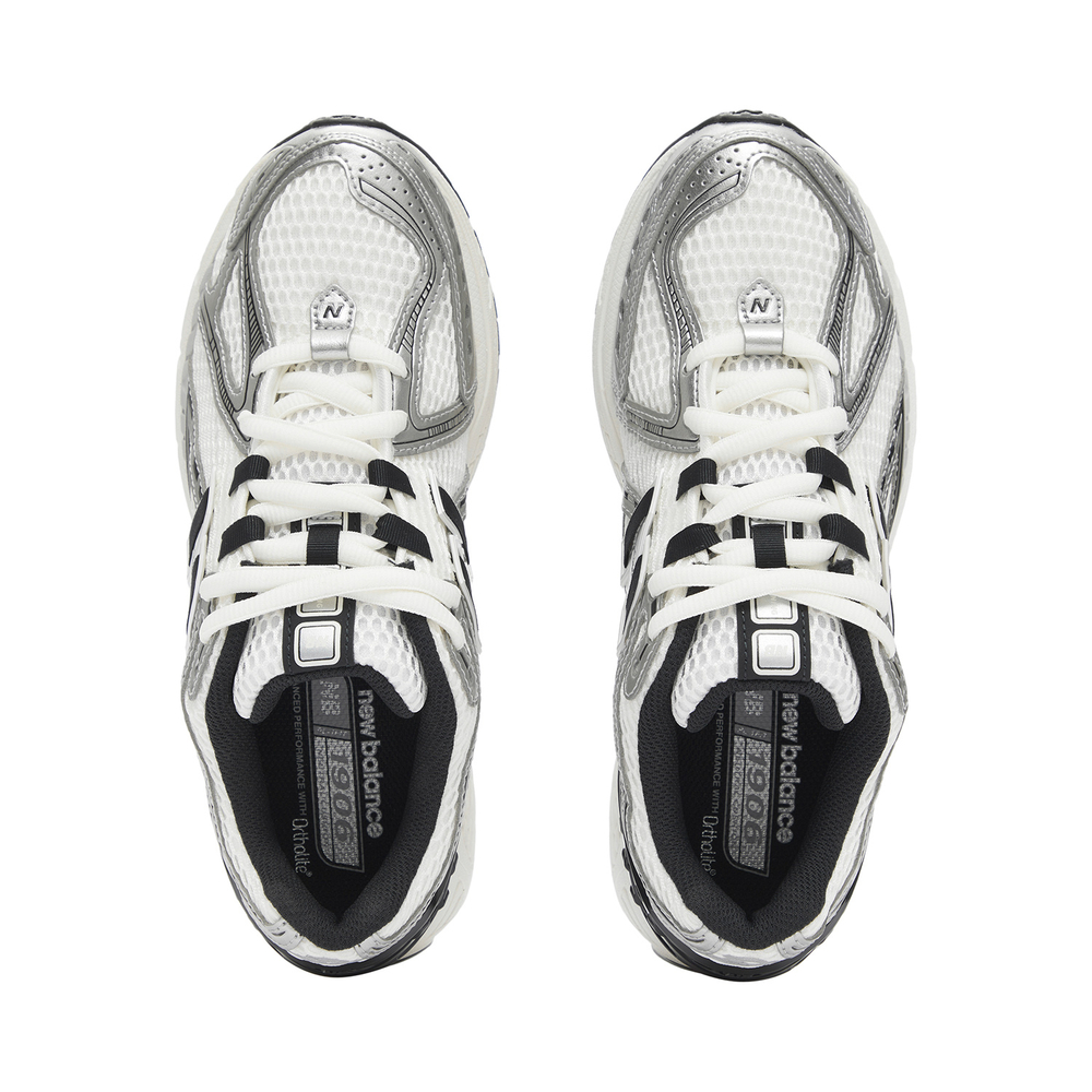 New Balance NB 1906R Comfortable Versatile Low Top Casual City Commuter Running Shoes Unisex White Silver