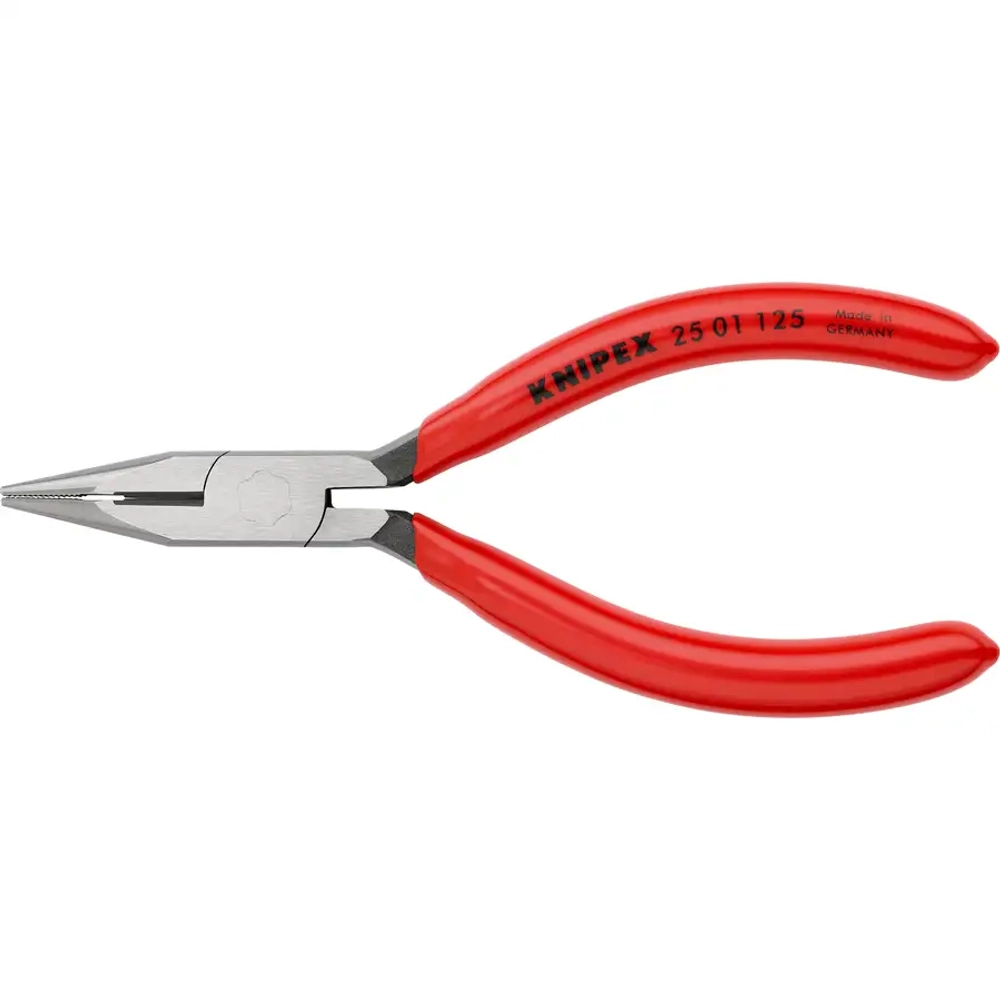 Длинногубцы чернёные 125 мм Knipex 25 01 125