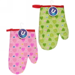 Прихватка-варежка 25*17см «Love» микс 4 цвета