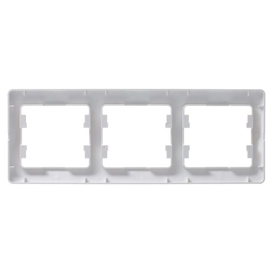 Рамка 3-м Glossa горизонт. перламутр SE GSL000603