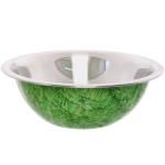 Миска из нержавеющей стали 1л 20см цветное покрытие «гранит»