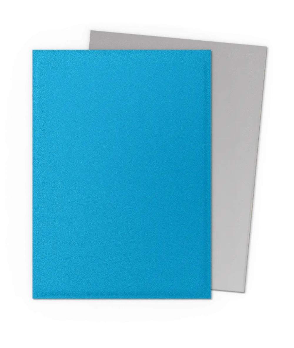 Dragon Shield - Протекторы Dual Matte Sky Blue & Silver