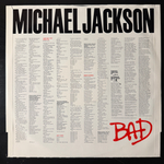 Michael Jackson ‎– Bad (Англия 1987г.)Т