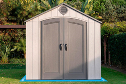 Сарай пластиковый WoodLook 8*10 NEW