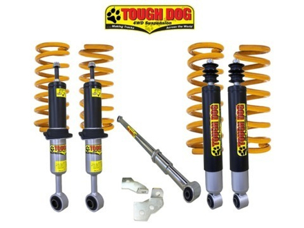 Лифт-комплект Tough Dog для Toyota Land Cruiser 300, (Перед нагрузка к ПСМ 50 кг лифт 40мм, зад постоянна нагрузка к ПСМ 300 кг лифт 35 мм)