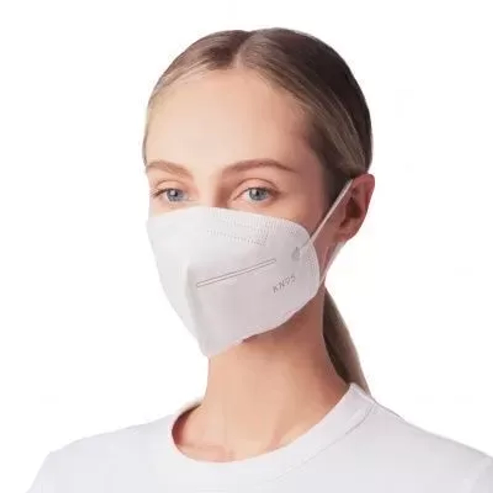 Респиратор складной KN95 FFP2 без клапана 5 слоев 50 шт