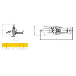 KraftWell (KRWTB) Отбортовщик колес гидравлический
