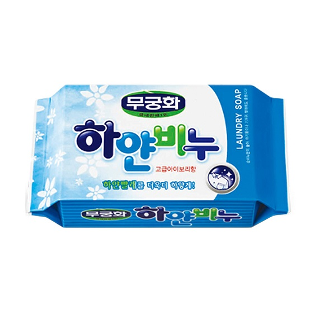 MUKUNGHWA КОРЕЯ Мыло хозяйственное ОТБЕЛИВАЮЩЕЕ Laundry soap, 230 гр