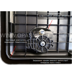 Инструментальный ящик 750x350x300 мм