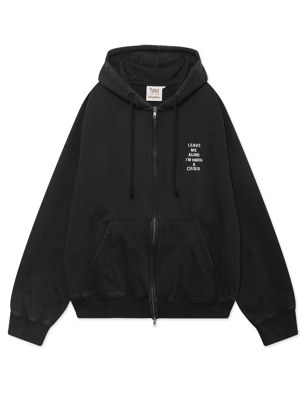 Толстовка С Капюшоном На Молнии Mini Crisis Zip Up Hoodie